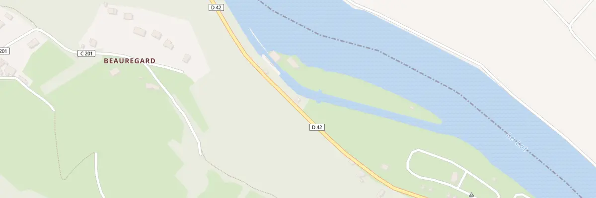 Plan du 5165 Roquelongue à Boisse-Penchot