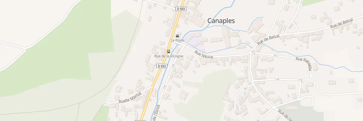 Plan du 29 Rue de l’Etroit à Canaples