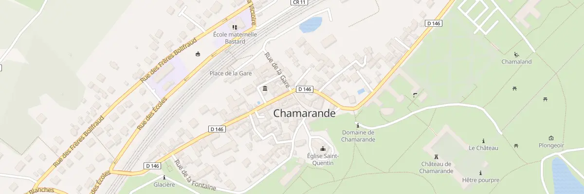 Plan du 1 Rue de la Mairie à Chamarande
