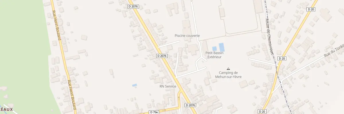 Plan du 50 Av Jean Chatelet à Mehun-sur-Yèvre