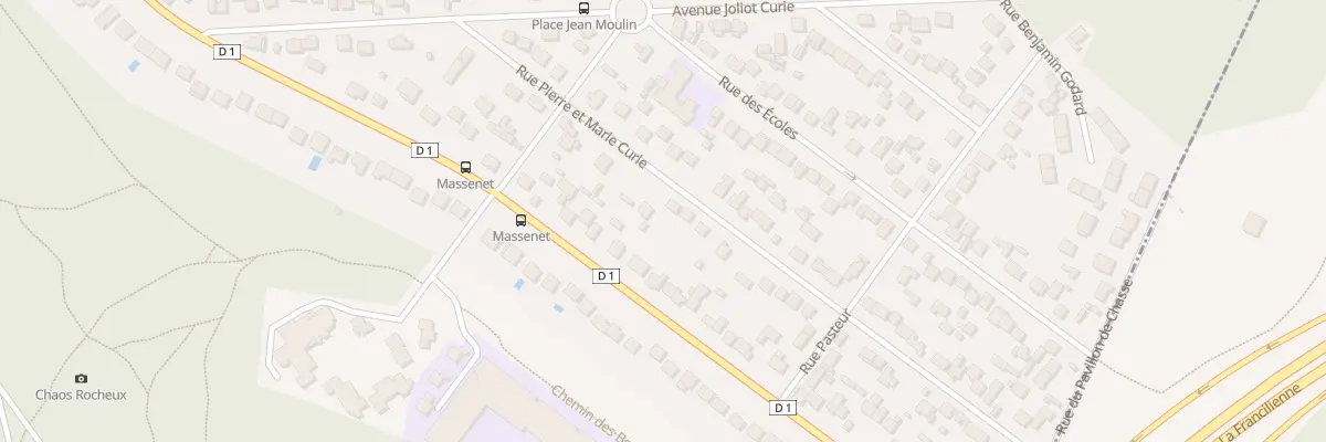 Plan du 30 Rue Pierre et Marie Curie à Mériel