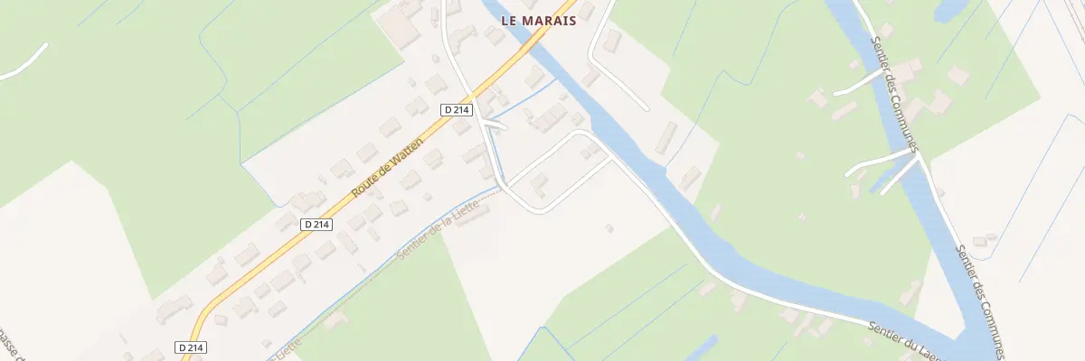Plan du 475 Sen du Lansberg à Serques