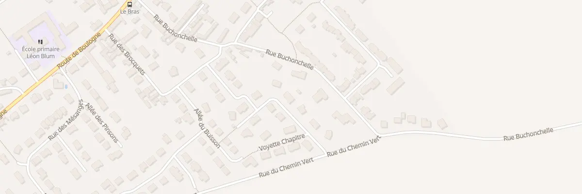 Plan du 12 Rue de la Clef des Champs à Saint-Martin-lez-Tatinghem
