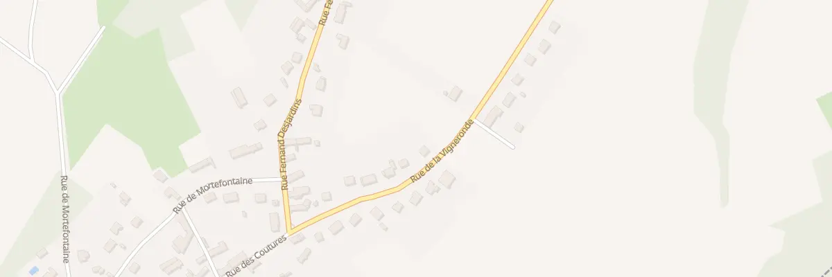 Plan du 165 Rue de la Vigneronde à Novillers