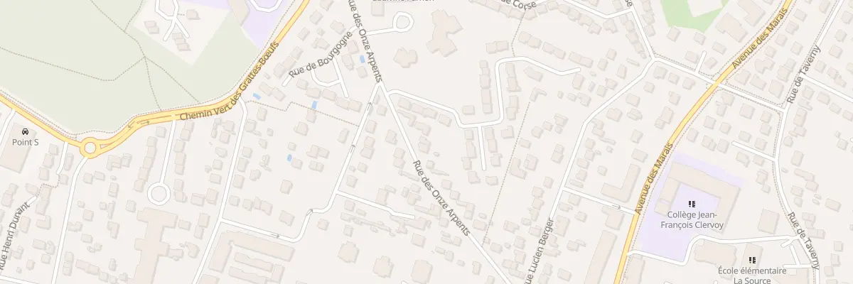 Plan du 30 Rue des Onze Arpents à Franconville