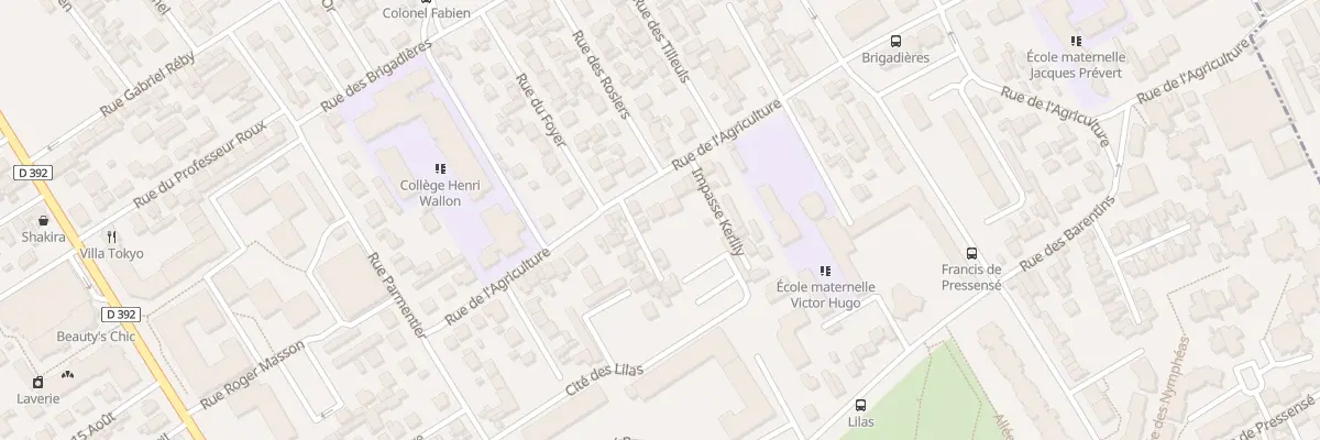 Plan du 97 Rue de l’Agriculture à Bezons