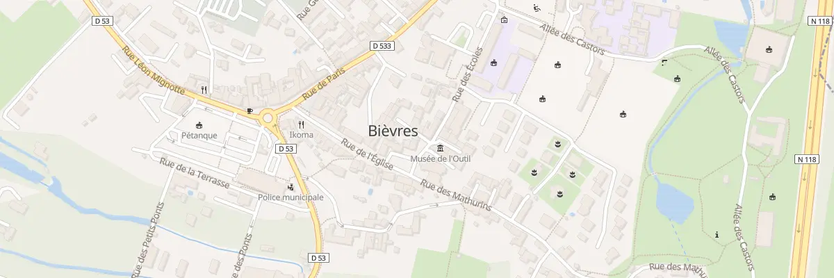 Plan du 17 Pl de l’Église à Bièvres