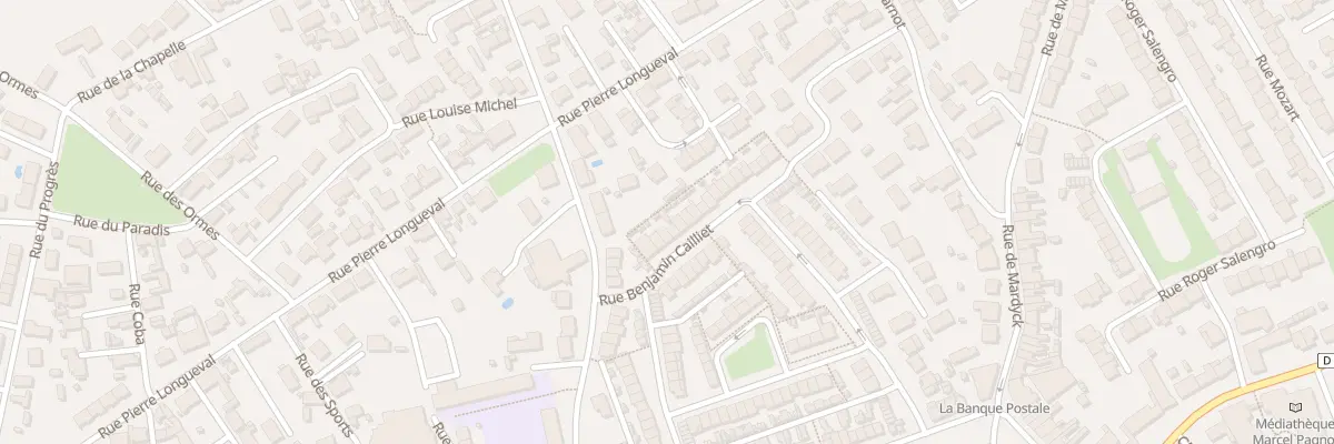 Plan du 48 Rue Benjamin Cailliet à Loon-Plage
