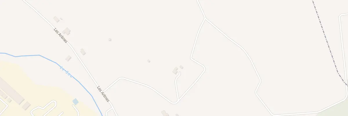 Plan du 5000 Les Arènes à Saint-Martin-de-Villereglan