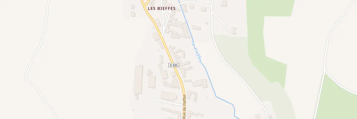 Plan du 400 Rue de Fieffes à Canaples
