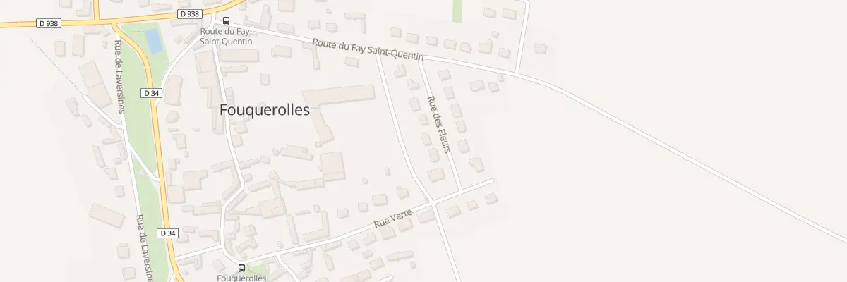 Plan du 8 Rue des Fleurs à Fouquerolles