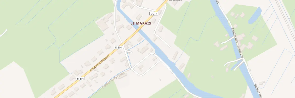 Plan du 470 Sen du Lansberg à Serques