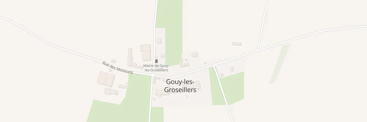 Plan du 6 Rue des Moissons à Gouy-les-Groseillers