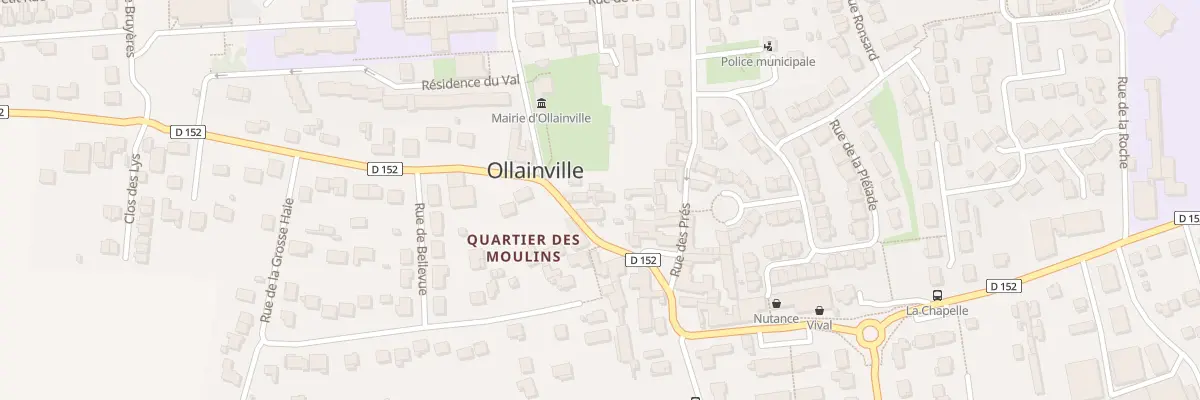 Plan du 28 Rue de la République à Ollainville