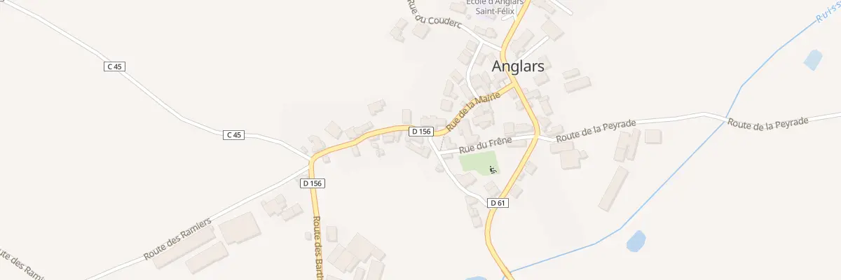 Plan du 5004 Anglars à Anglars-Saint-Félix