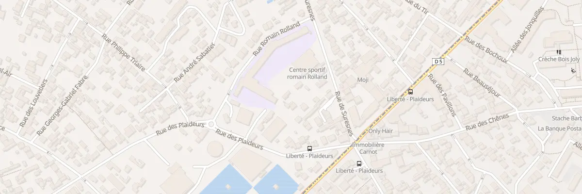 Plan du 198 Rue de Suresnes à Nanterre