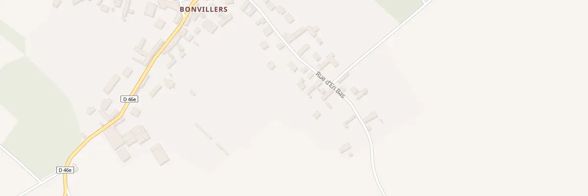 Plan du 12B Rue d’En Bas à Cauvigny