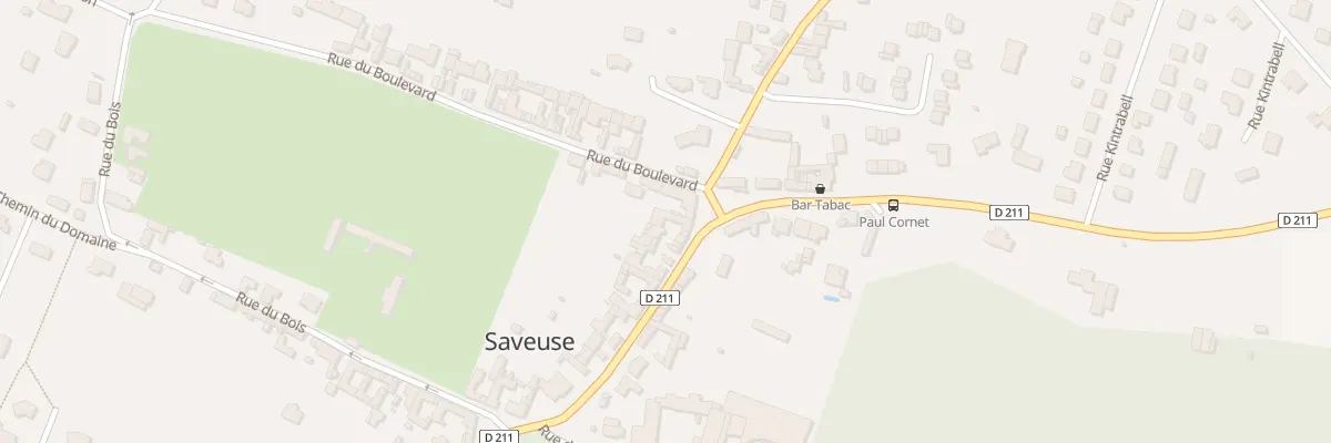 Plan du 22 Rue Paul Cornet à Saveuse