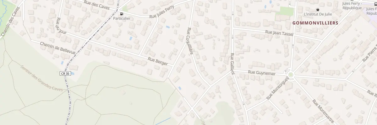 Plan du 20 Rue Coquillière à Igny
