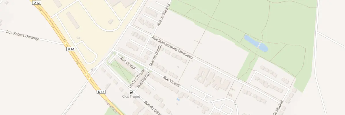 Plan du 6 Rue Jean Jacques Rousseau à Bailleul-sur-Thérain