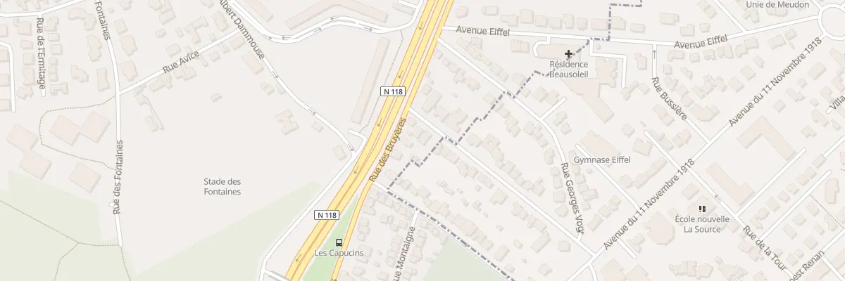 Plan du 29 Rue Edouard Laferrière à Sèvres