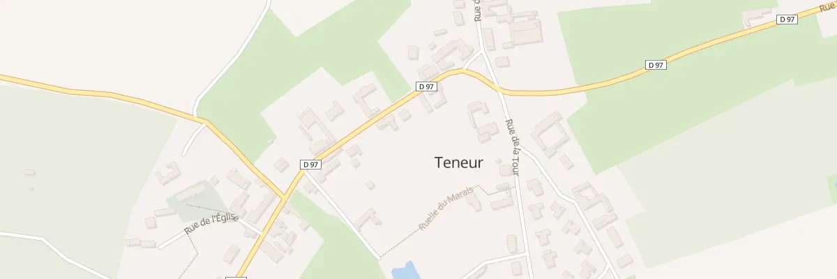 Plan du 5 Rue de Tilly à Teneur
