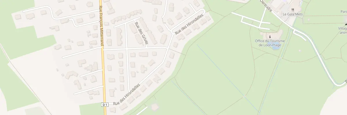 Plan du 226 Rue des Hirondelles à Loon-Plage