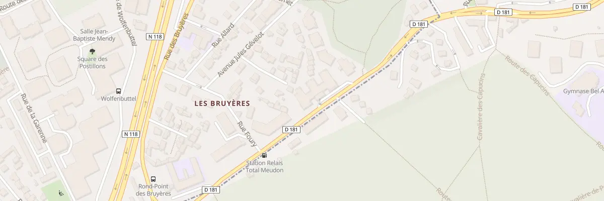 Plan du 5 Rue Carles Vernet à Sèvres