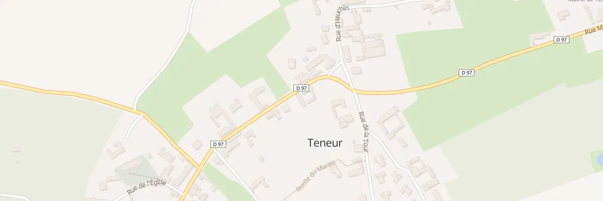 Plan du 3 Rue de Tilly à Teneur