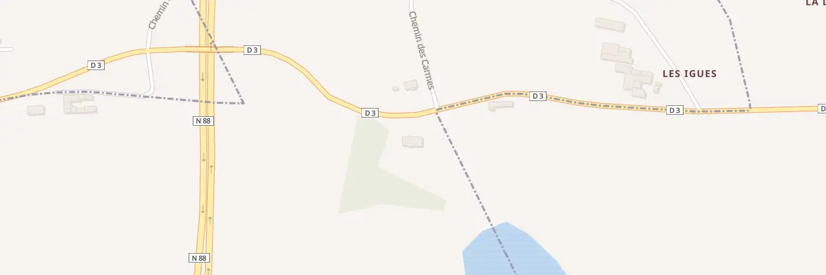 Plan du 2214 Rte de Saint-Jean-de-Marcel à Rosières