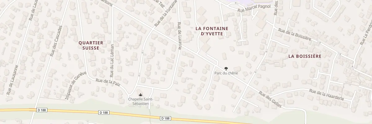 Plan du 15B Rue de Lucerne à Villebon-sur-Yvette