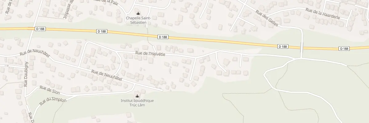 Plan du 29 Rue de l’Helvétie à Villebon-sur-Yvette