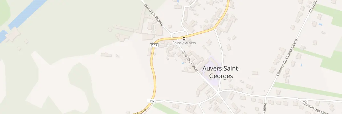 Plan du 10 Rue des Ecoles à Auvers-Saint-Georges