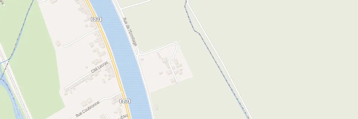 Plan du 1 Imp de l’Ermitage à Watten