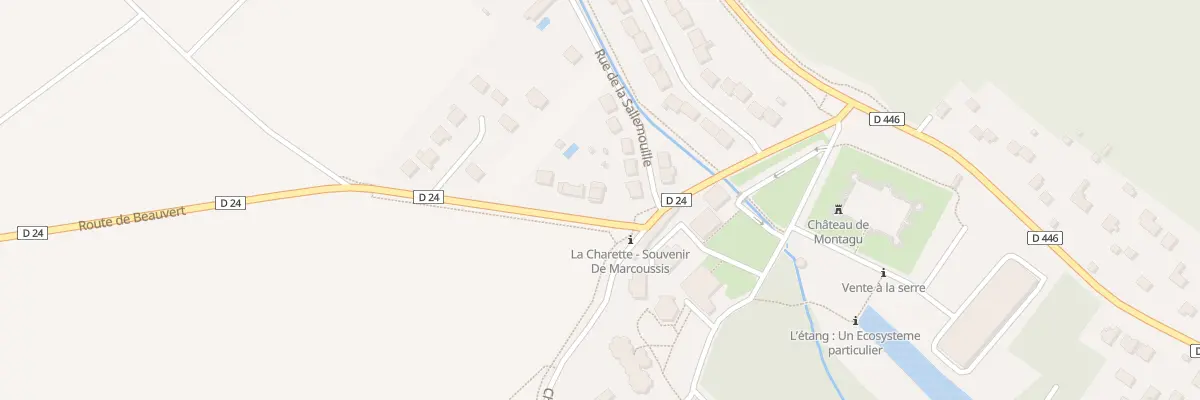 Plan du 4 Rte de Beauvert à Marcoussis