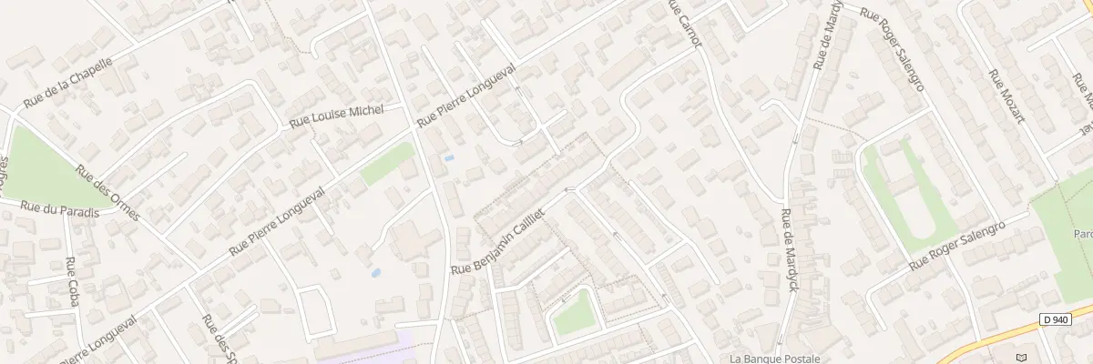 Plan du 36 Rue Benjamin Cailliet à Loon-Plage