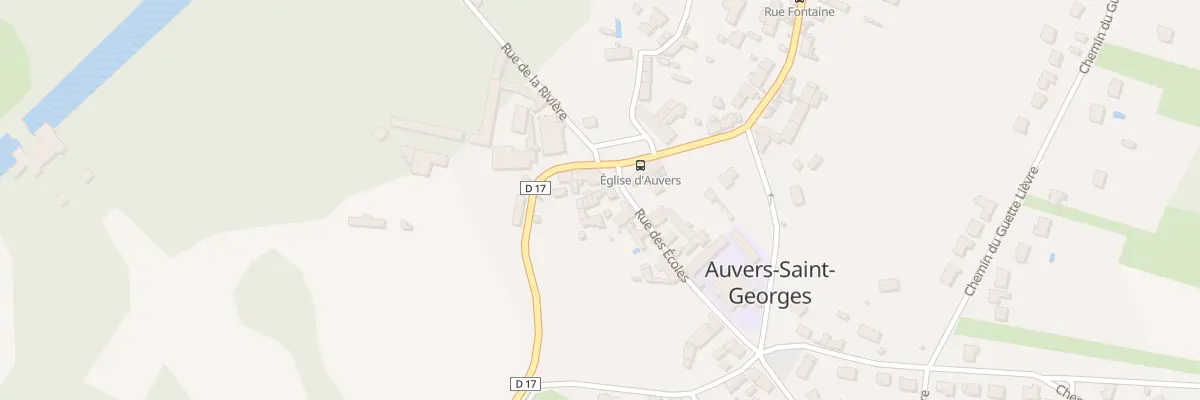 Plan du 4B Rue des Ecoles à Auvers-Saint-Georges