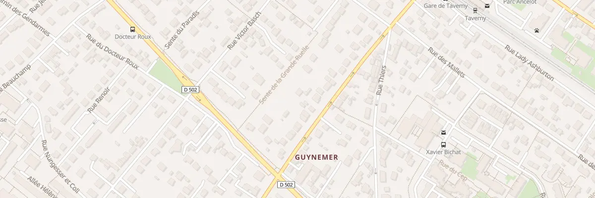 Plan du 38 Rue d’Herblay à Taverny