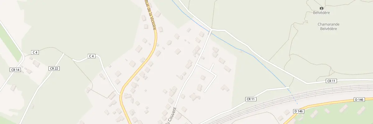 Plan du 23 Rue du Couvent à Chamarande