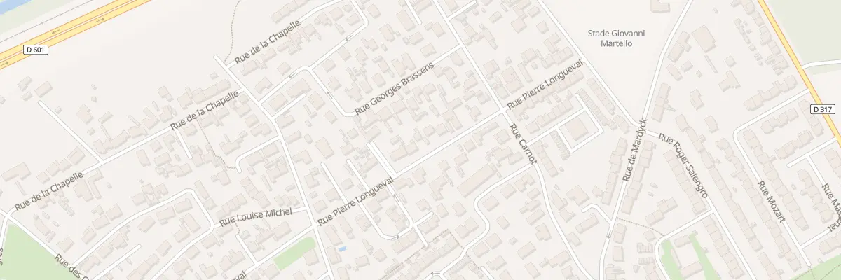 Plan du 192 Rue Pierre Longueval à Loon-Plage