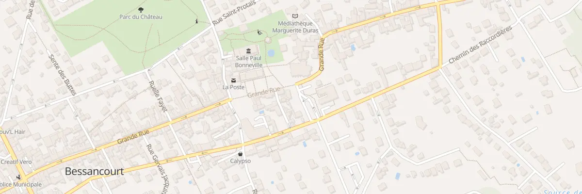 Plan du 88 Gr Grande Rue à Bessancourt