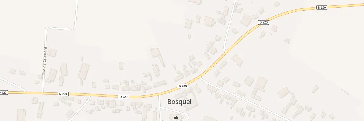 Plan du 11 Rue Principale à Bosquel