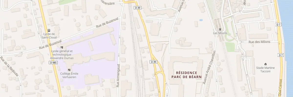 Plan du 35B Rue du Calvaire à Saint-Cloud
