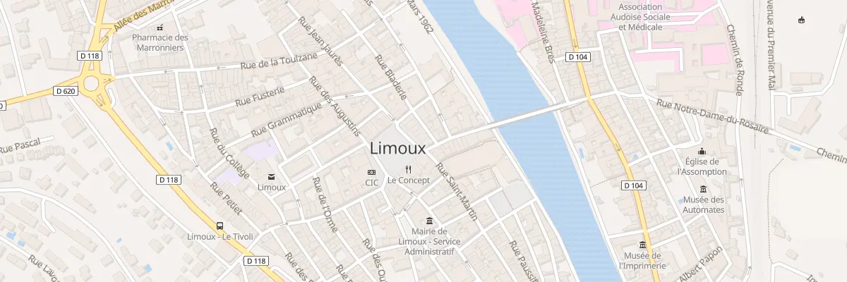 Plan du 4 Pl de la République à Limoux