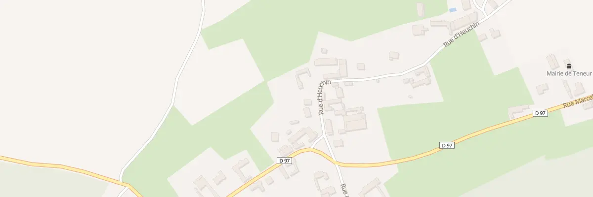 Plan du 1B Rue d’Heuchin à Teneur