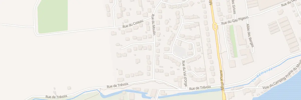 Plan du 22 Rue du Moulin à Ollainville