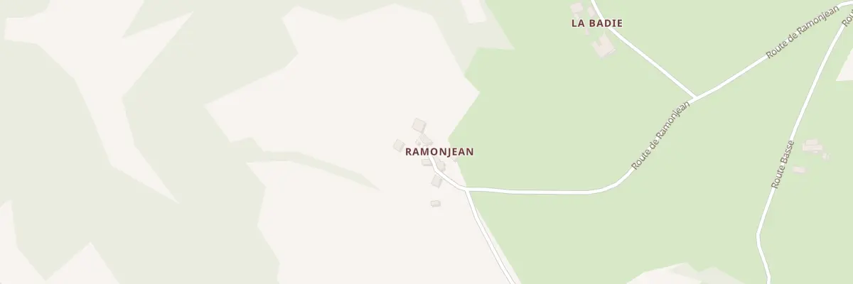 Plan du 5546A Ramonjean à Rieupeyroux