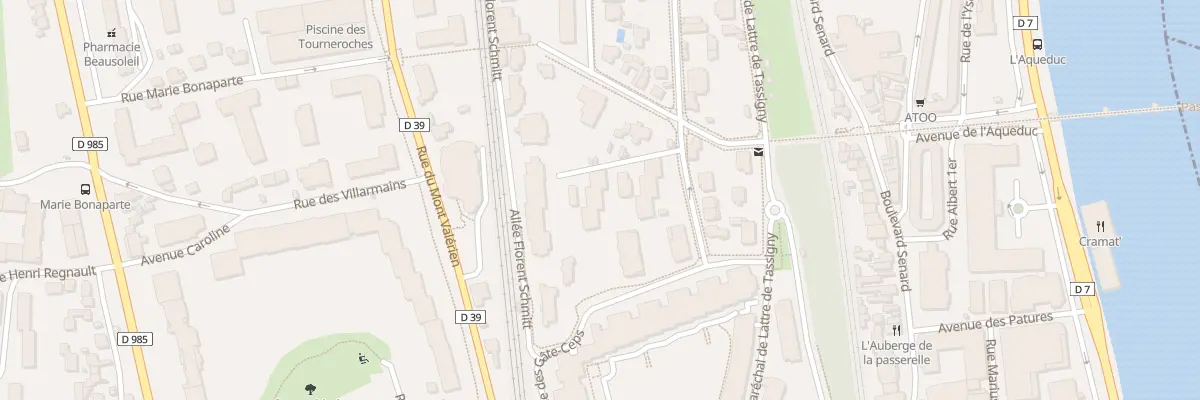 Plan du 7 Rue Bory d’Arnex à Saint-Cloud
