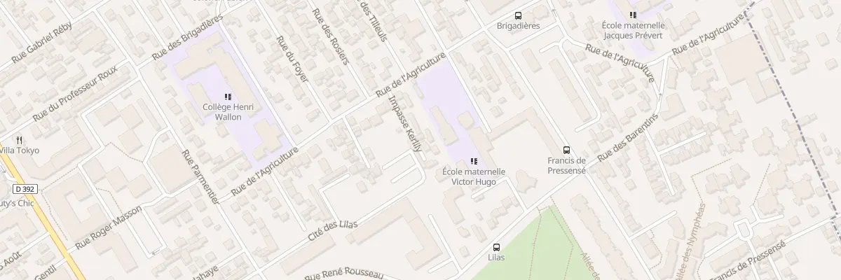 Plan du 87 Rue de l’Agriculture à Bezons