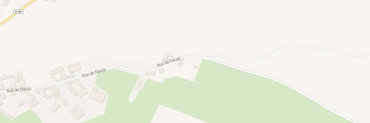 Plan du 34 Rue de Fleury à Érin